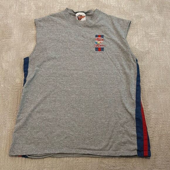 Vintage NASCAR Winner’s Circle Dupont Sleeveless Shirt Men’s - Picture 2 of 5
